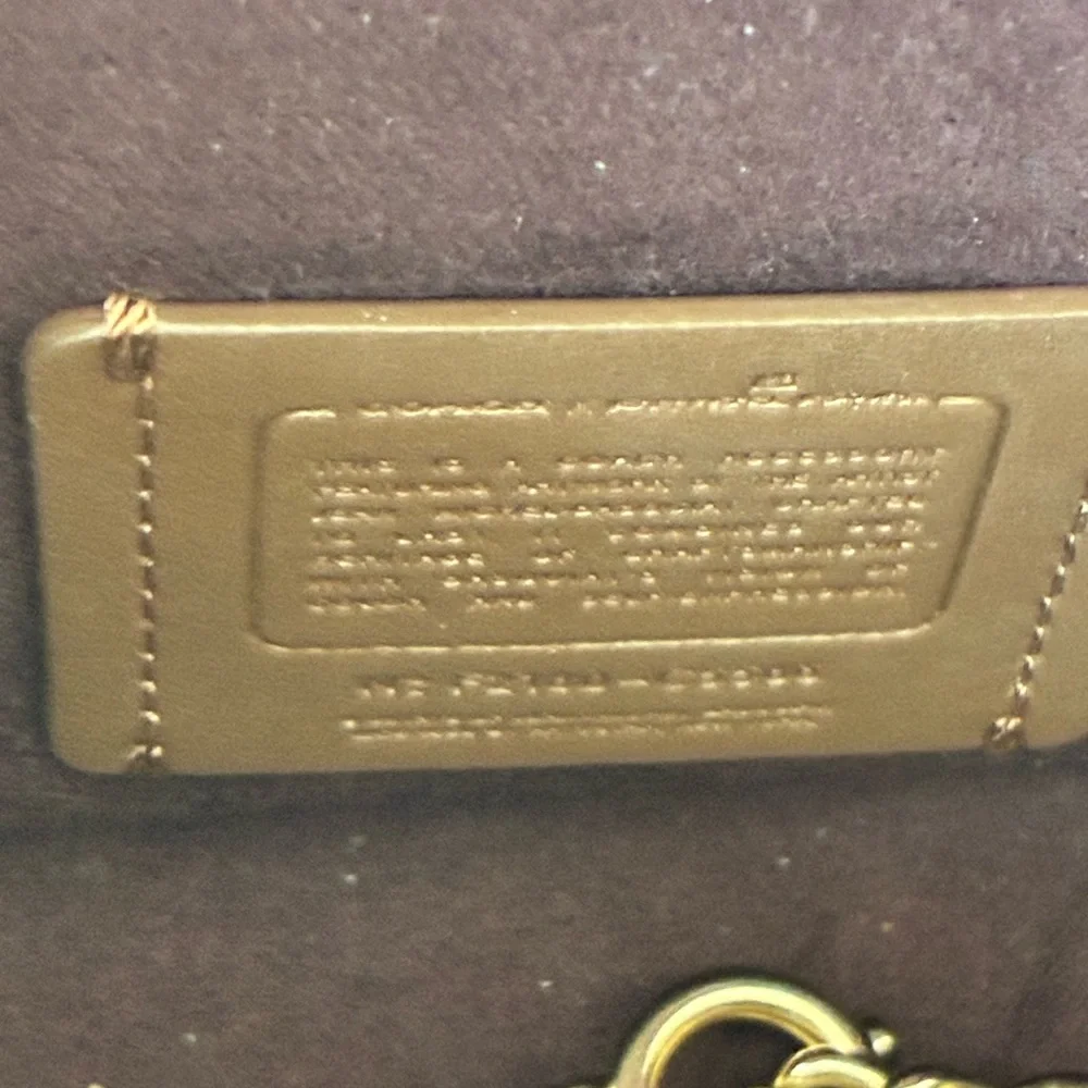 Coach Black Crossbody Bag with Floral Design - Picture 6 of 10